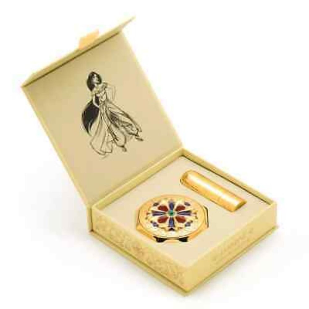 Besame Jasmine Disney Princess Refillable Compact and Lipstick